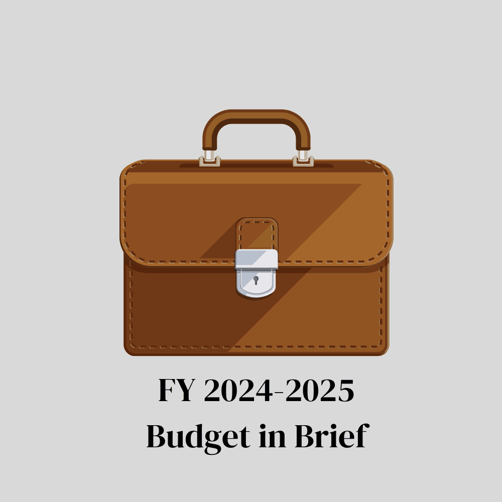 FY 2024-2025 Budget in Brief