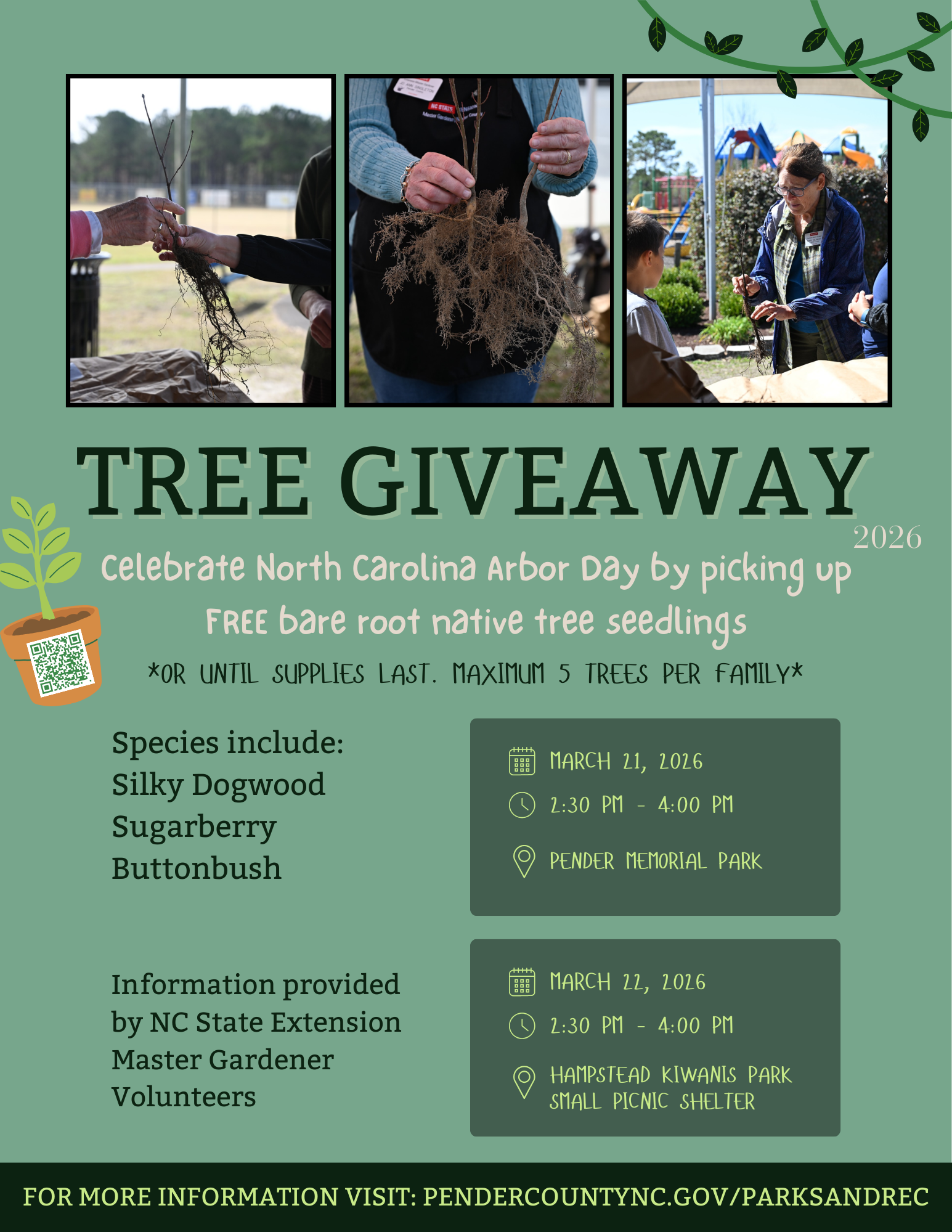 2026 Tree Giveaway 