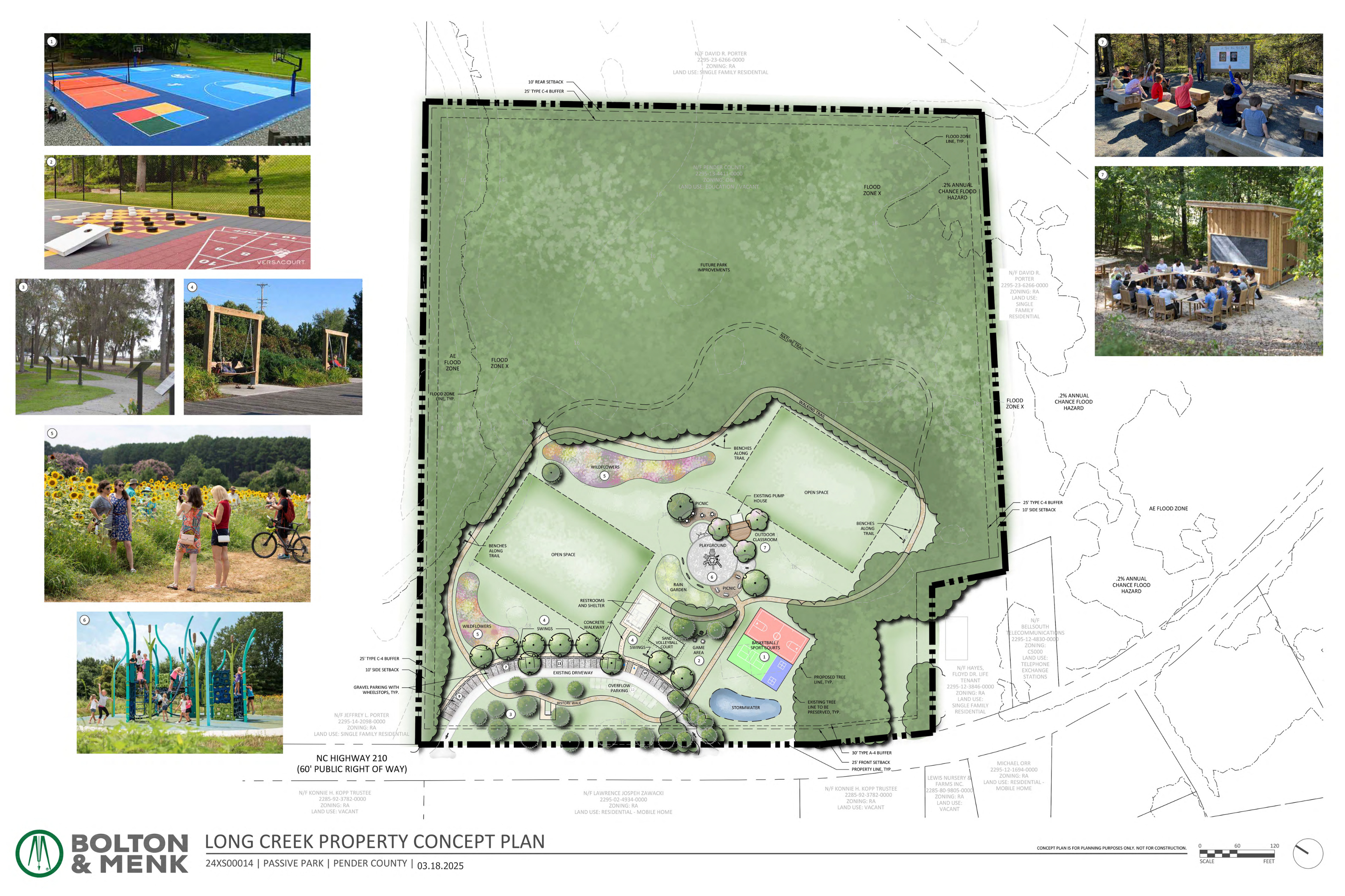 Long Creek Community Park Conceptual Site Plan
