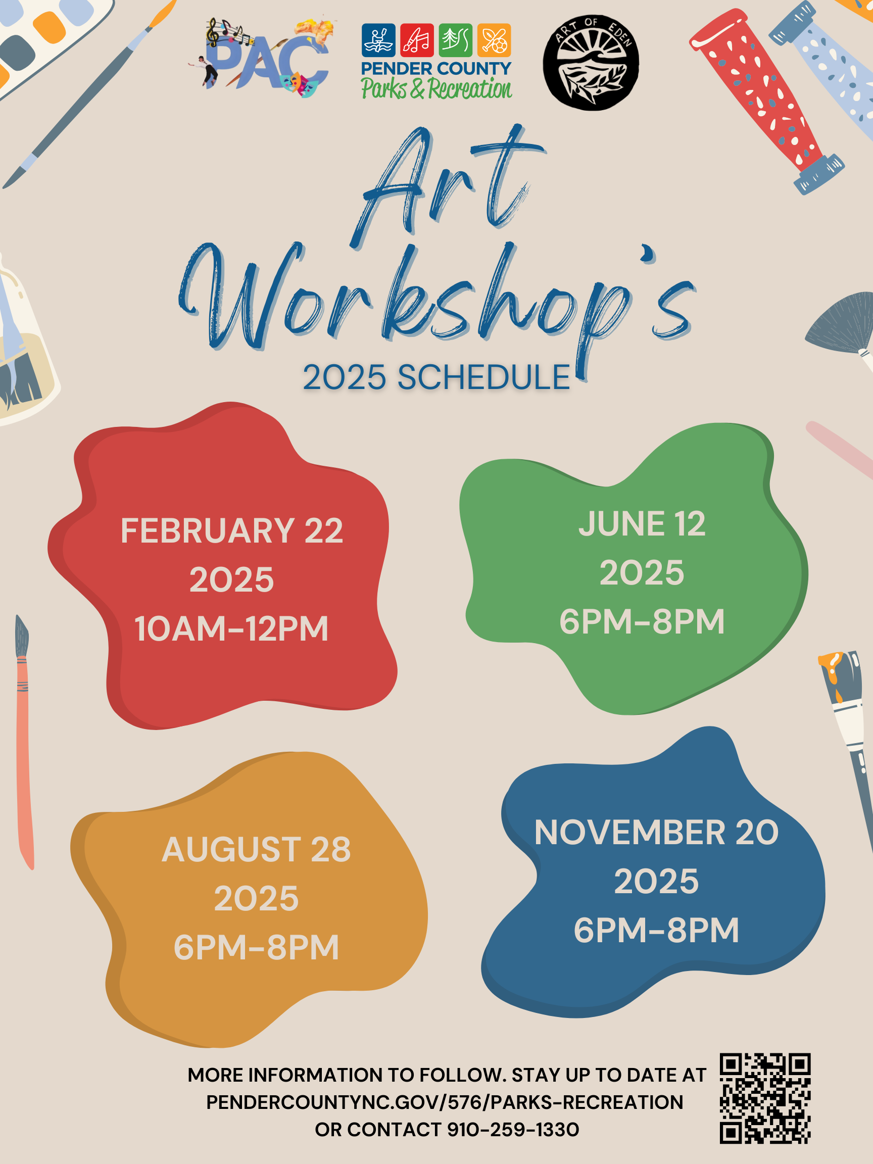 2025 Art Workshops